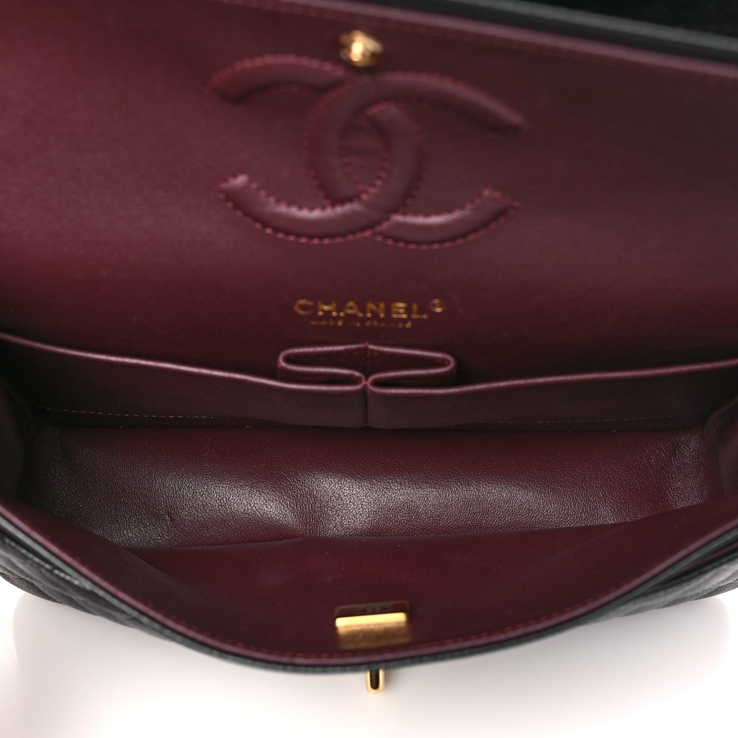 Chanel Caviar Quilted Medium Double Flap Black 5 of 11