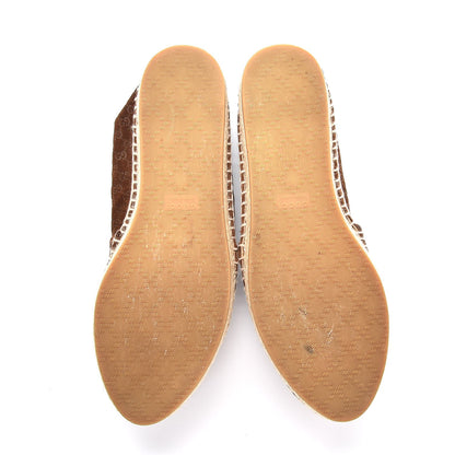 Gucci Suede Microguccissima Espadrilles 39.5 Nut Brown 7 of 11