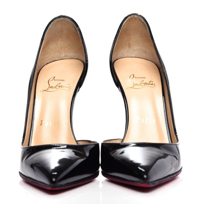 Christian Louboutin Patent Iriza 100 Pumps 37 Black 2 of 12