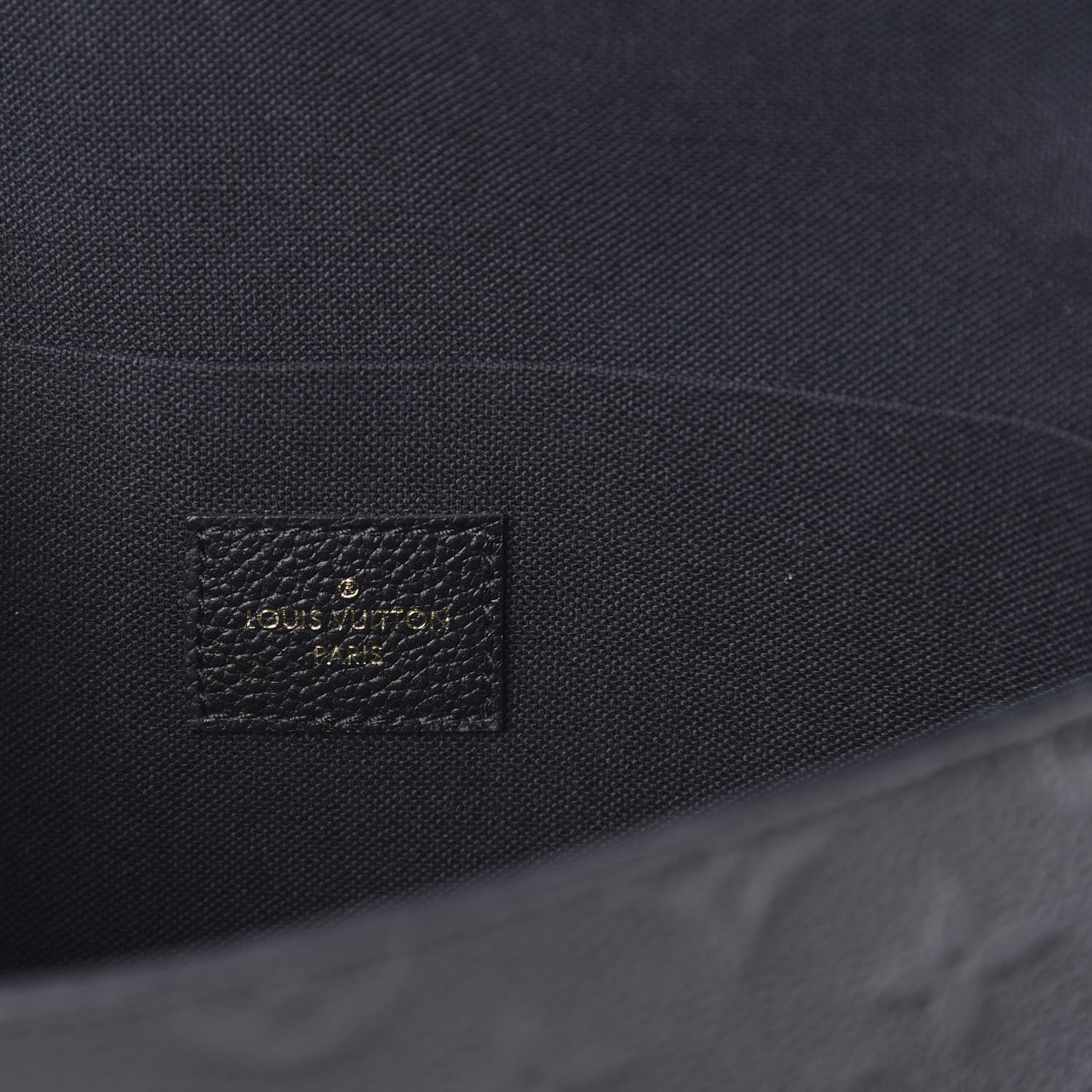 Louis Vuitton Empreinte Pochette Felicie Chain Wallet Black 7 of 15