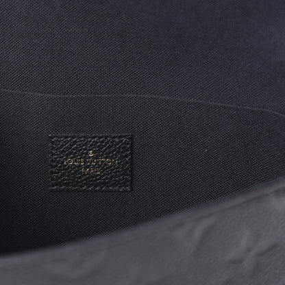 Louis Vuitton Empreinte Pochette Felicie Chain Wallet Black 7 of 15