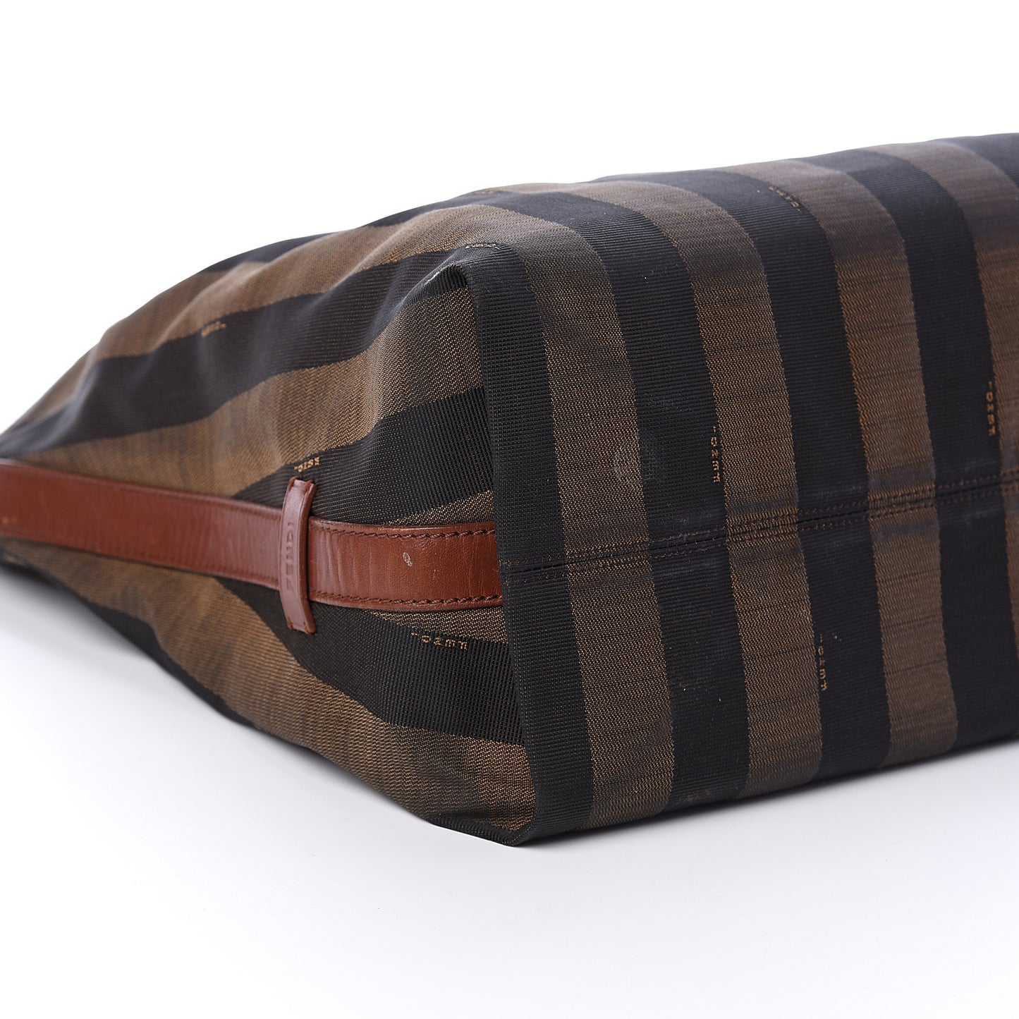 Pequin Cuoio Vegetale Large Hobo Tobacco Black Cuoio