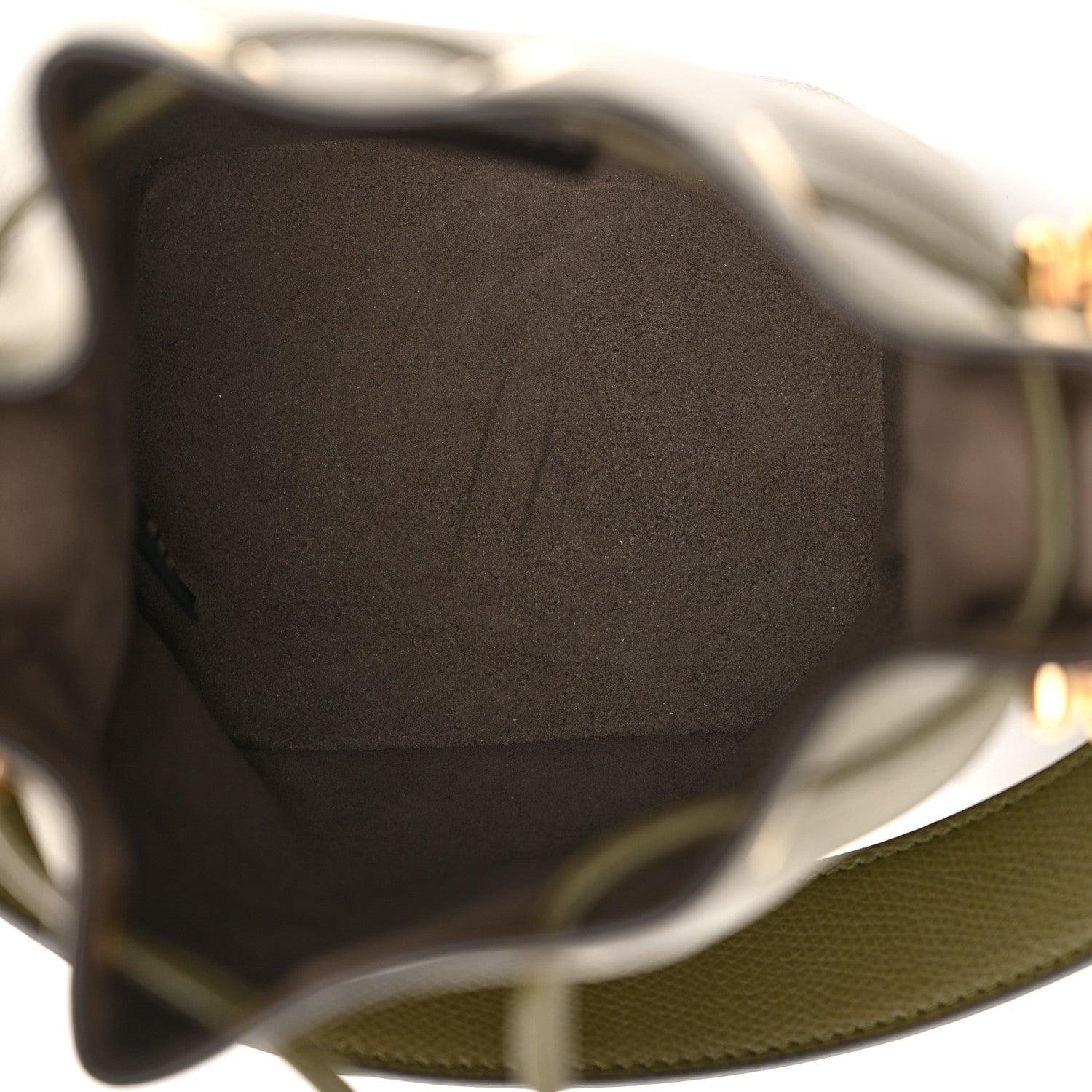 Fendi Vitello Cruise F is Fendi Mini Mon Tresor Bucket Bag Asparago 5 of 10