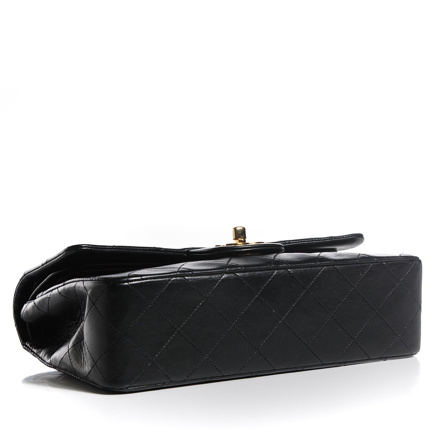 Chanel Lambskin Quilted Small Double Flap Black 4 of 9