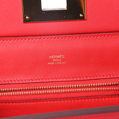 Hermes Evercolor Swift 24/24 21 Rouge de Coeur 6 of 9