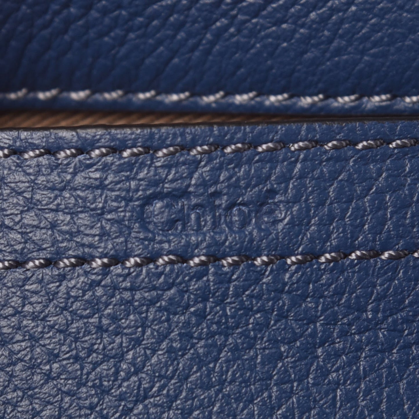 Calfskin Mini Marcie Round Crossbody Bag Royal Navy