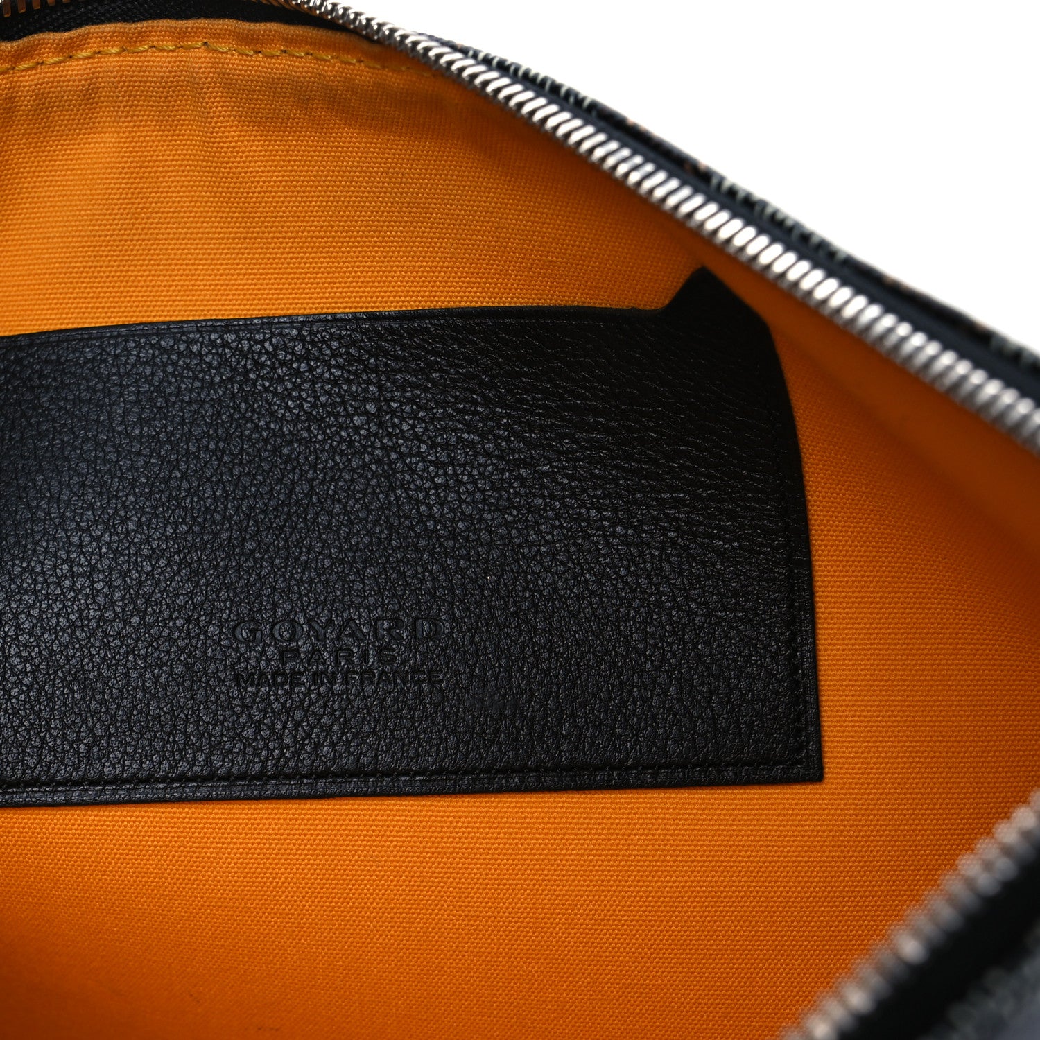 Goyard Goyardine Senat Pochette MM Black 6 of 9