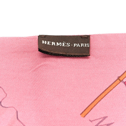 Hermes Silk Dip Dye Pavois Twilly 3 of 3