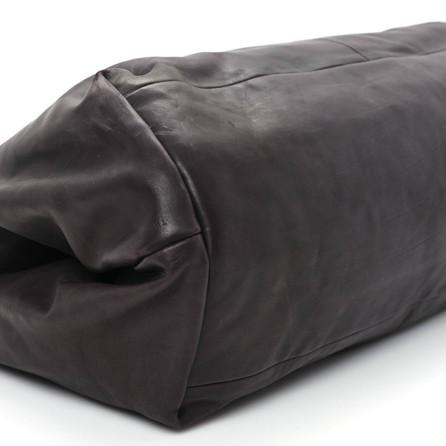 The Row Nappa Elio Bourse Bag Wood Brown 8 of 10