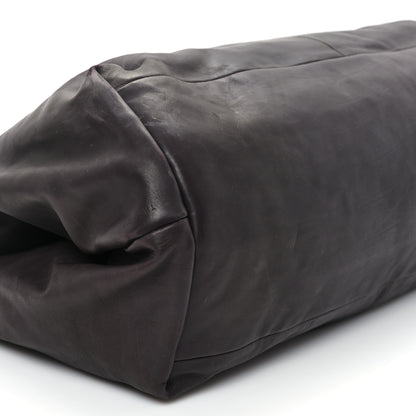 The Row Nappa Elio Bourse Bag Wood Brown 8 of 10