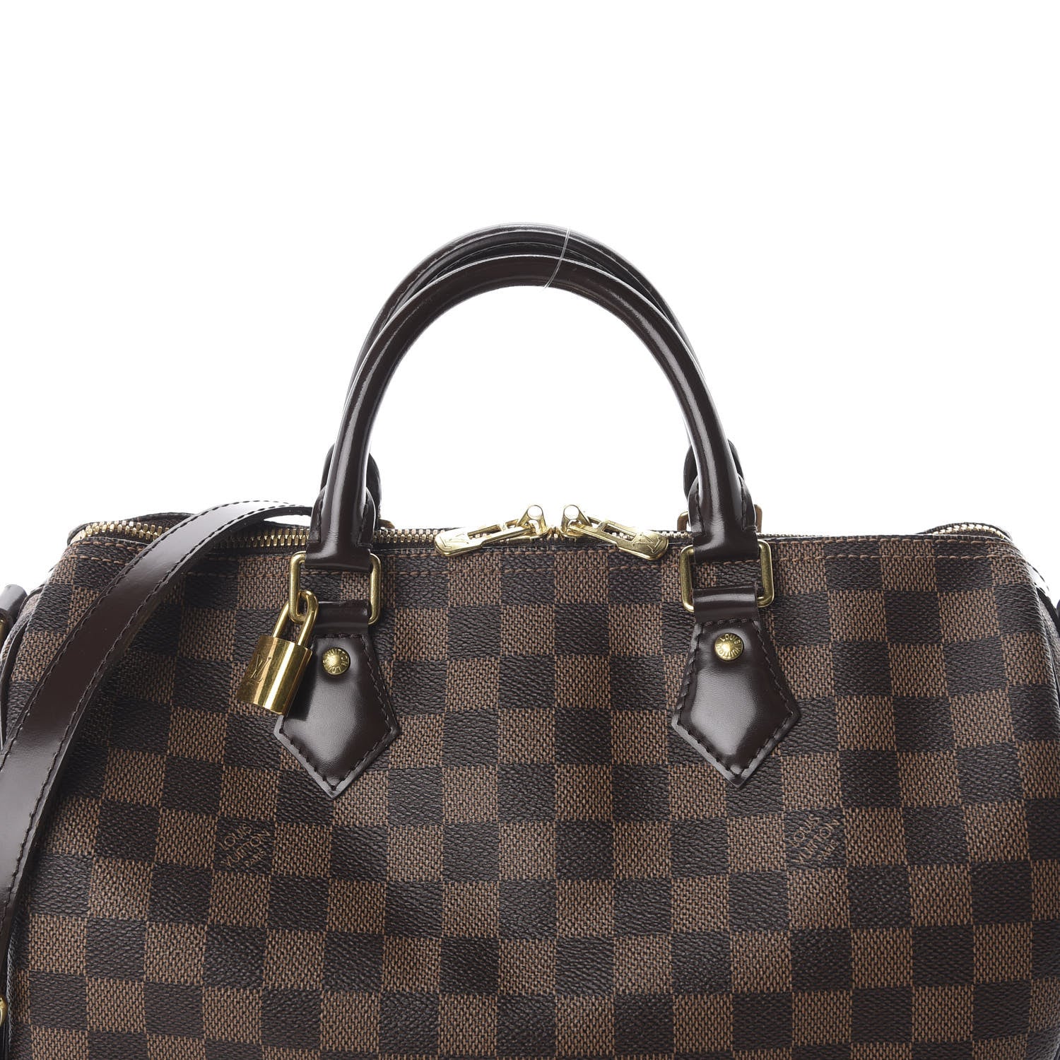 Louis Vuitton Damier Ebene Speedy Bandouliere 30 8 of 8
