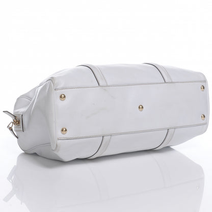 Gucci Leather Britt Large Boston White 4 of 7
