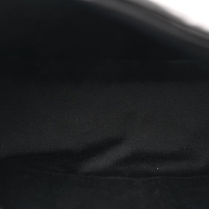 Saint Laurent Lambskin Quilted Small Loulou Puffer Monogram Chain Satchel Black 5 of 11