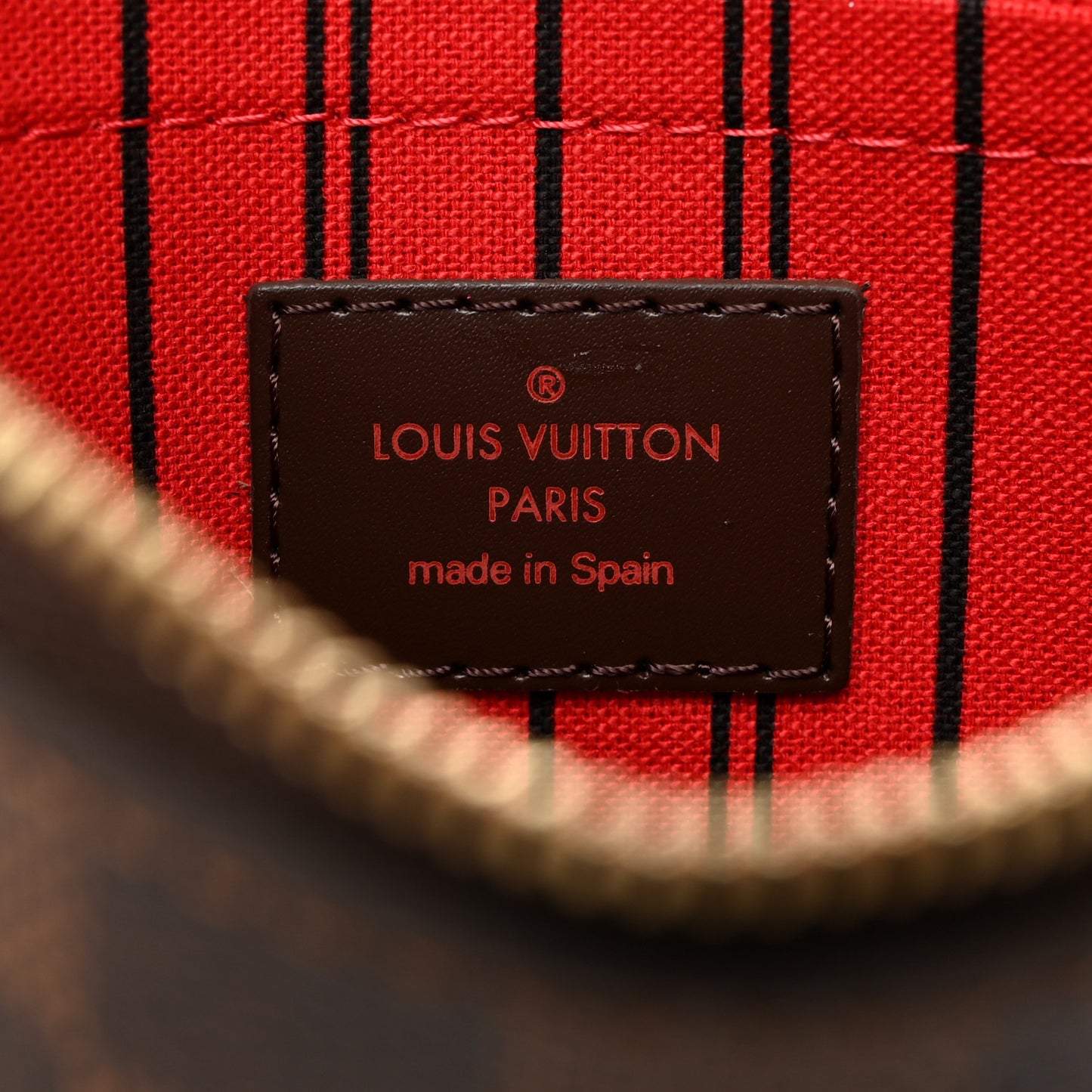 Damier Ebene Neverfull MM GM Pochette
