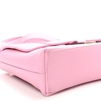 Balenciaga Semi Shiny Smooth Calfskin XS Downtown Shoulder Bag Candy Pink 10 of 11