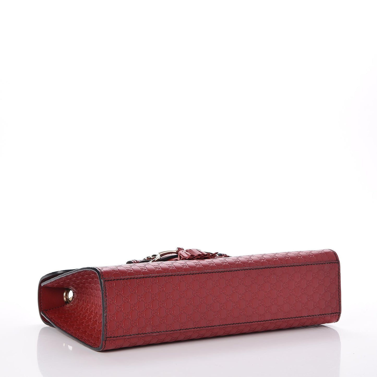 Microguccissima Medium Emily Chain Shoulder Bag Red