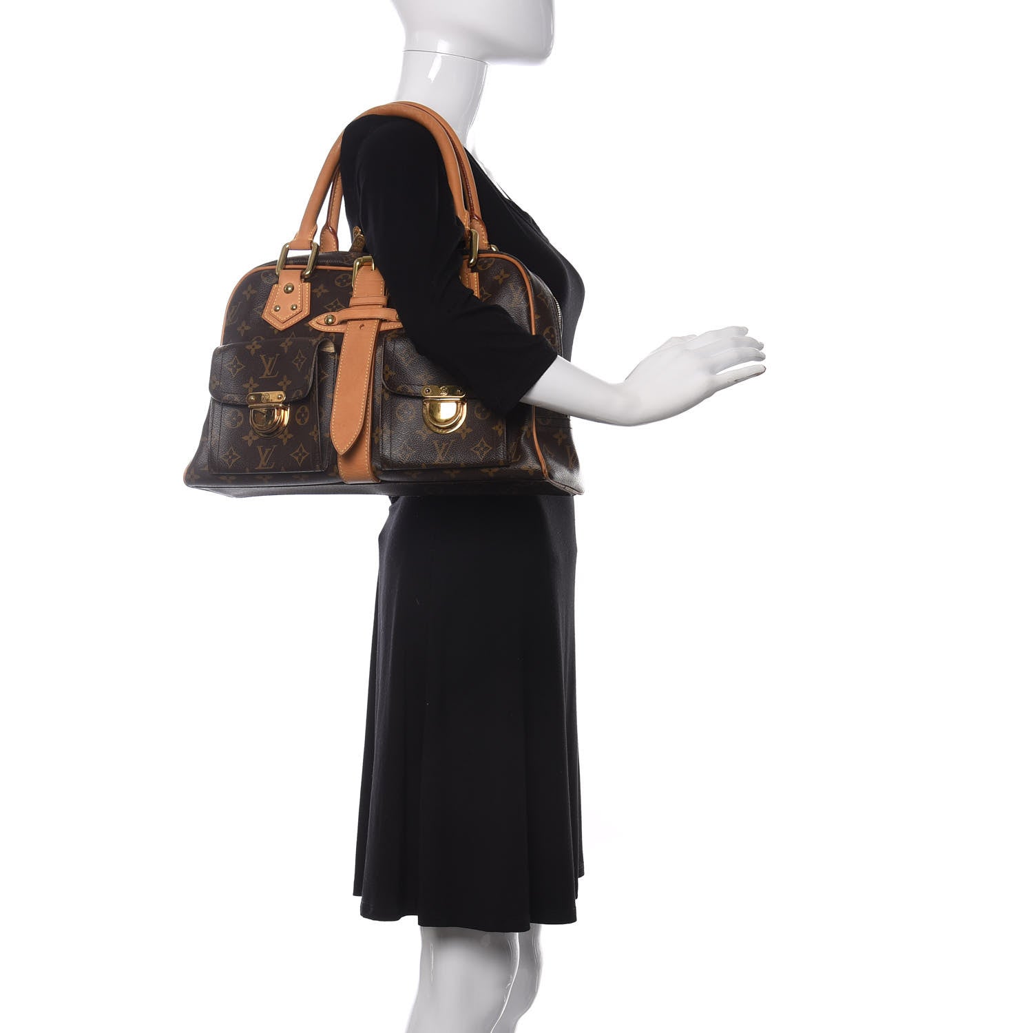 Louis Vuitton Monogram Manhattan GM 2 of 15
