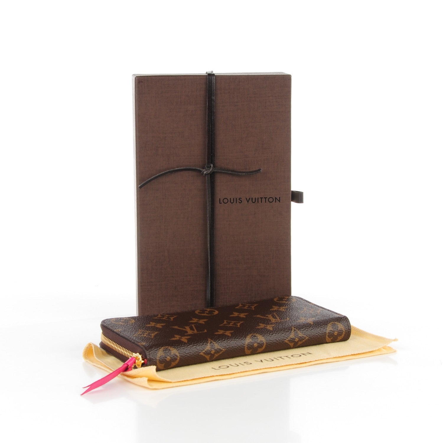 Louis Vuitton Monogram Clemence Wallet Fuchsia 4 of 7