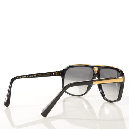 Louis Vuitton Acetate Evidence Sunglasses Z0105W Black 2 of 8