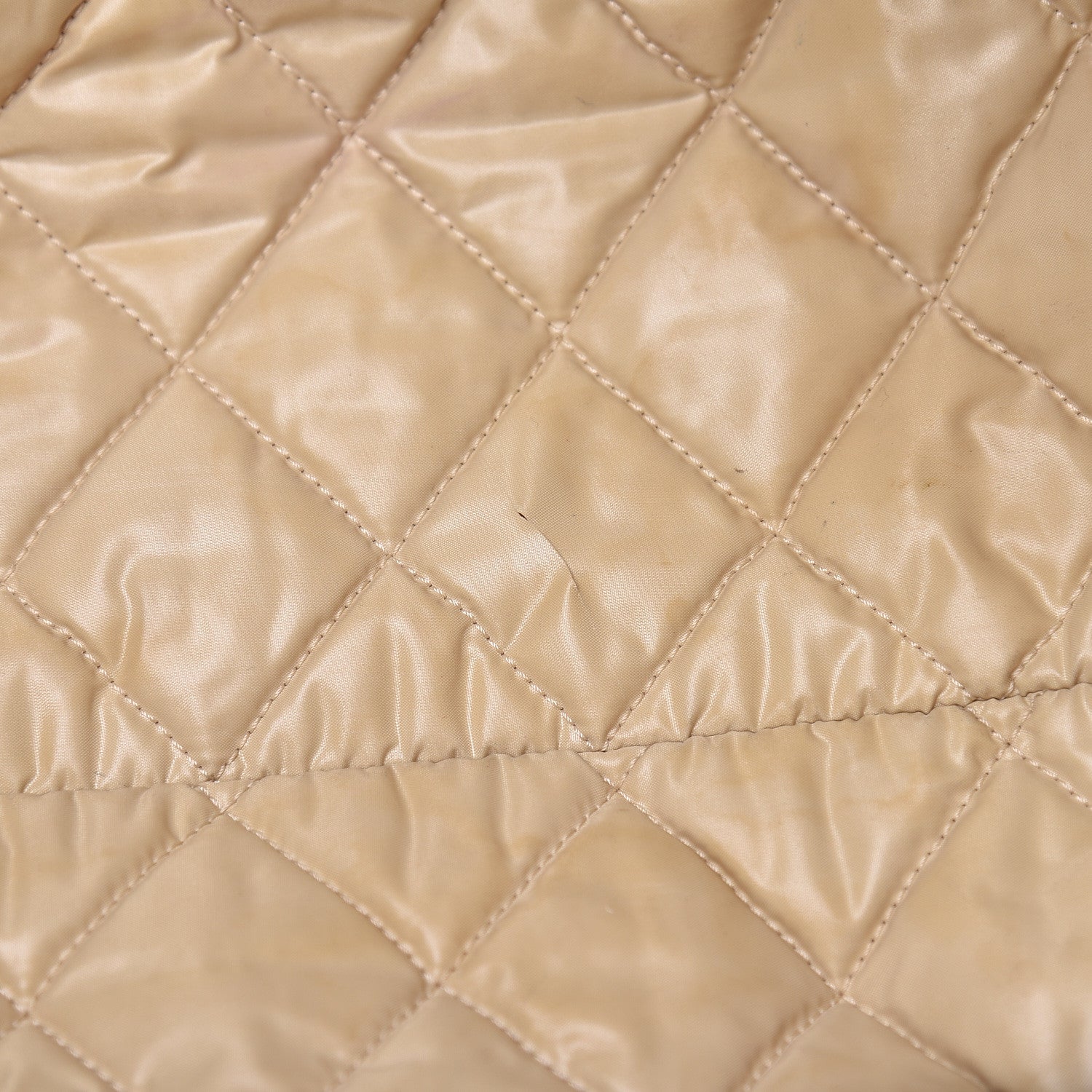 Chanel Nylon Quilted Medium Coco Cocoon Reversible Tote Brown 11 of 11