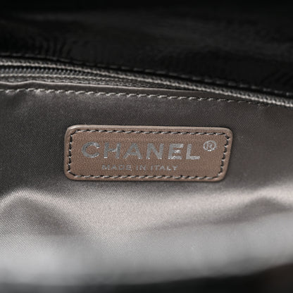 Chanel Vinyl Rock In Moscow Single Flap Black 6 of 10