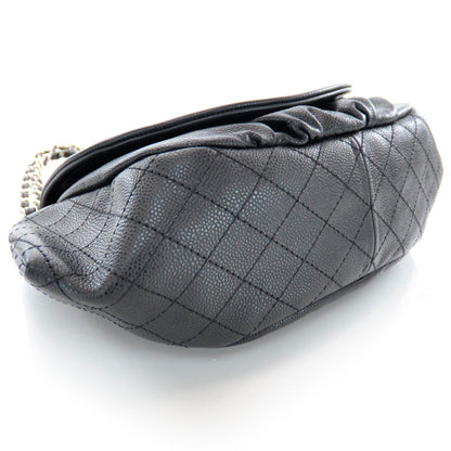 Chanel Caviar Half Moon Large Flap Black 4 of 8