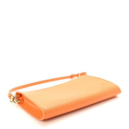 Louis Vuitton Epi Pochette Accessories 24 Mandarin 4 of 9