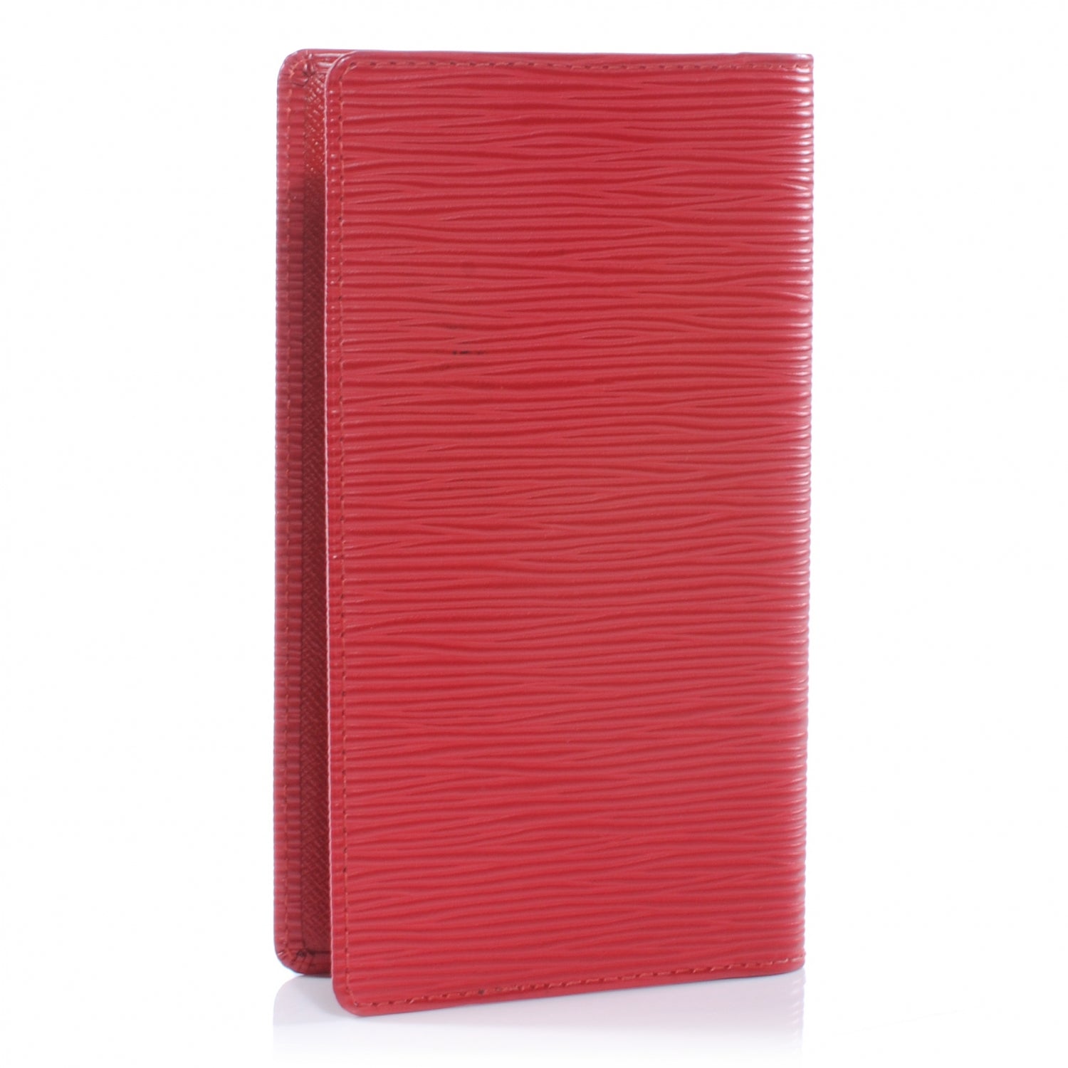 Louis Vuitton Epi Checkbook Cover Red 3 of 6