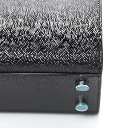 Saint Laurent Grained Calfskin Nano Sac De Jour Black 11 of 12
