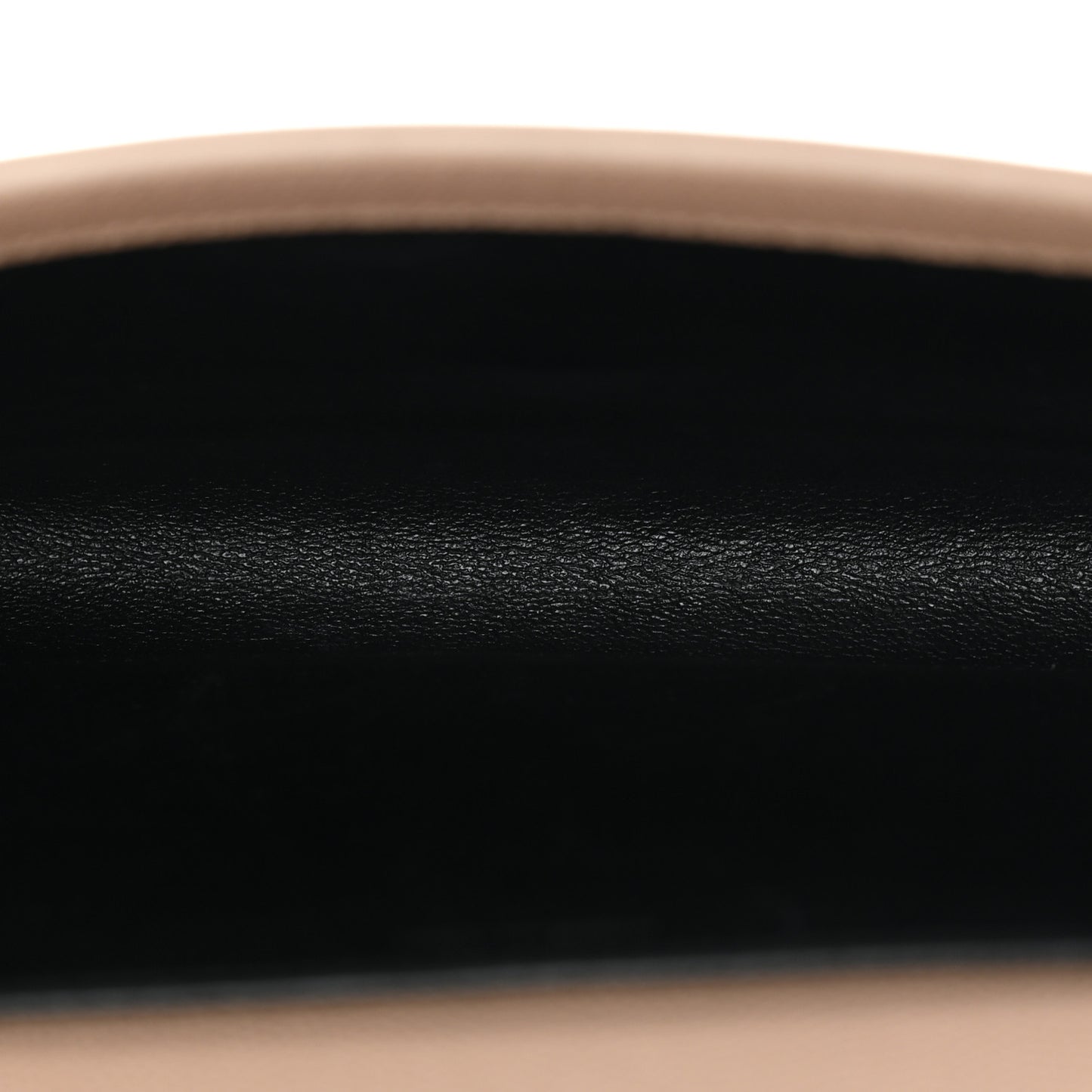 Grain De Poudre Monogram Uptown Chain Wallet Dark Beige