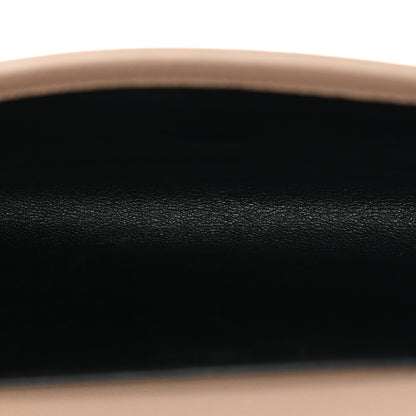 Saint Laurent Grain De Poudre Monogram Uptown Chain Wallet Dark Beige 6 of 14