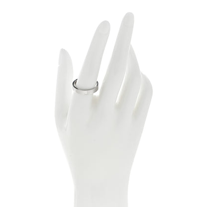 Cartier Platinum 4mm C De Cartier Wedding Band Ring 58 8.25 2 of 5