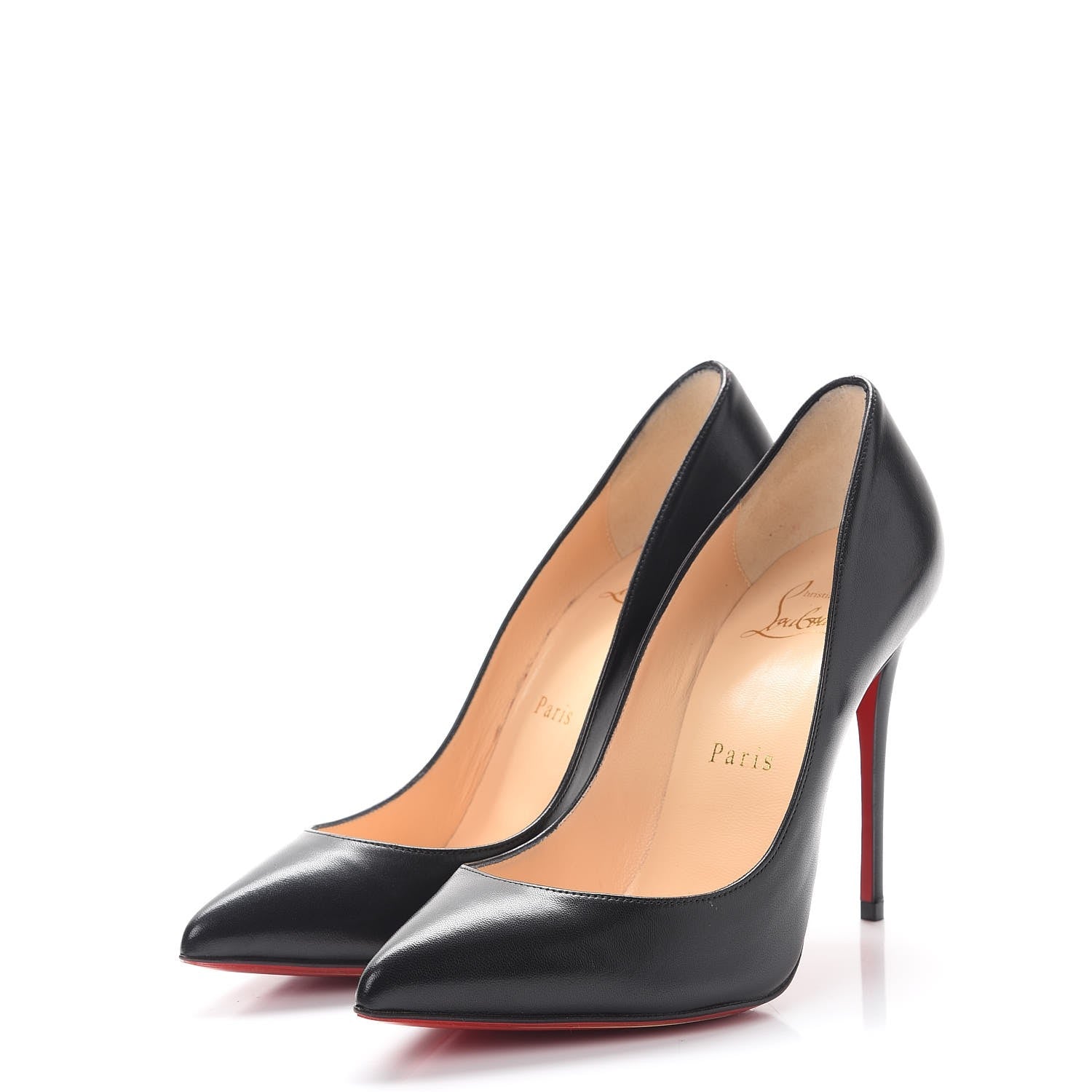 Christian Louboutin Kid Pigalle Follies 100 Pumps 36.5 Black 3 of 9
