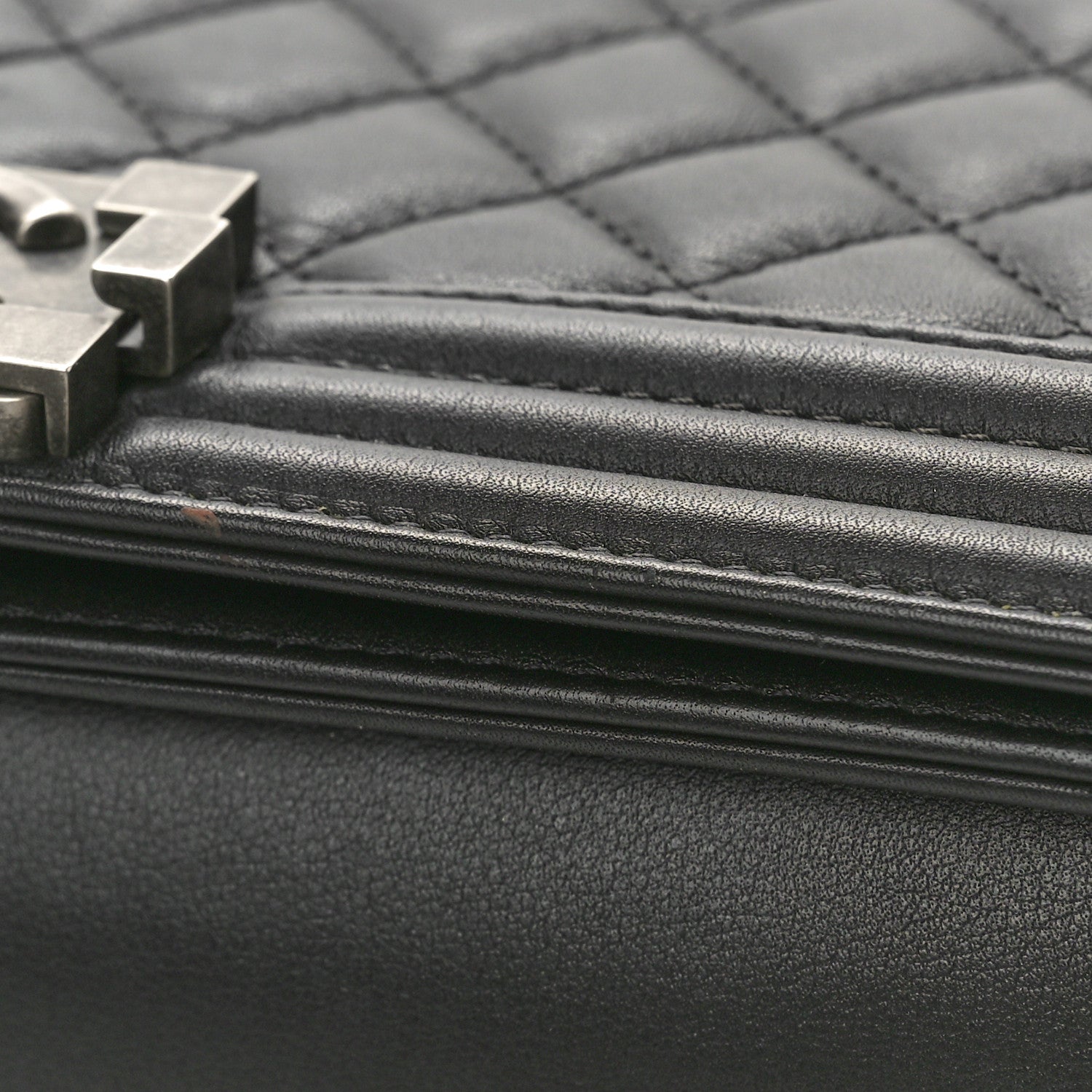 Chanel Calfskin Quilted New Medium Boy Flap Black 11 of 14