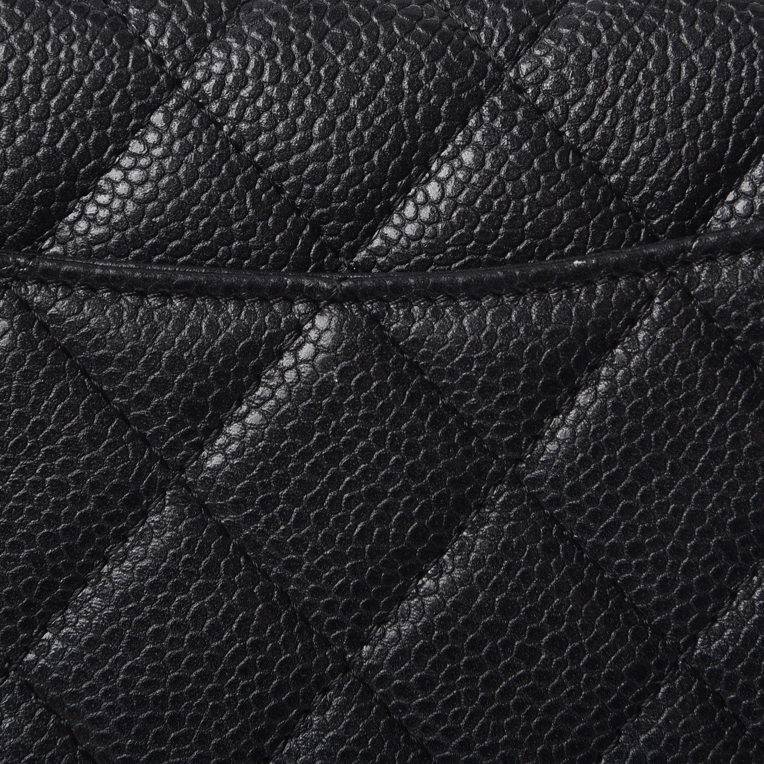 Chanel Caviar Quilted Travel Wallet Black 14 of 15