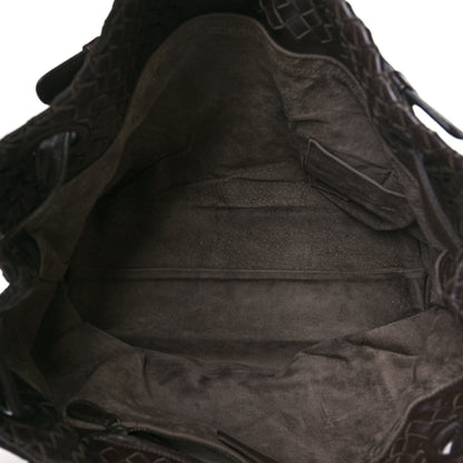 Bottega Veneta Nappa Intrecciato Garda Bag Ebano 5 of 11