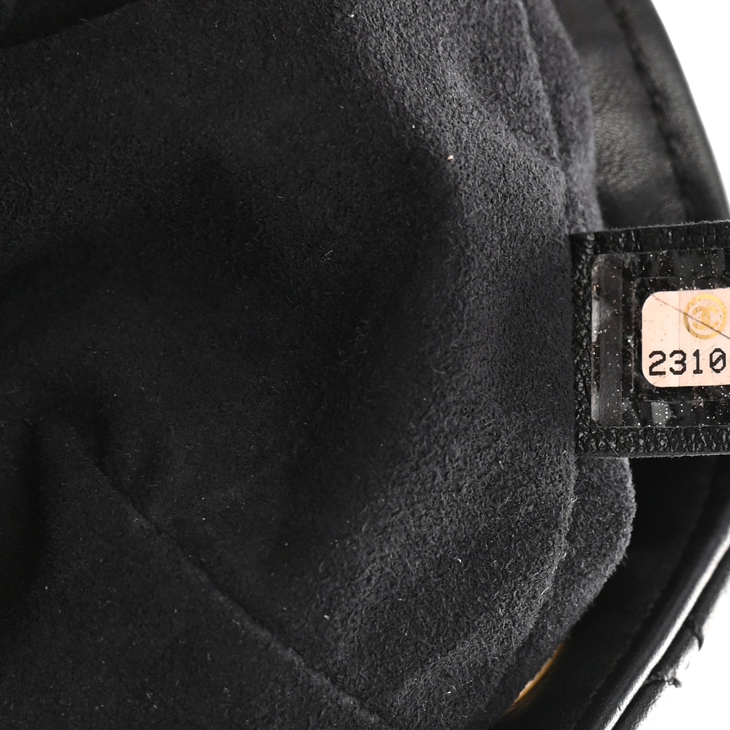 Chanel Calfskin Stitched Small Paris Rome Drawstring CC Bag Black 7 of 19