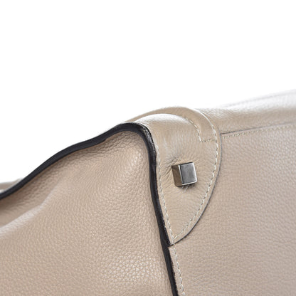 Celine Drummed Calfskin Mini Luggage Dune 13 of 17