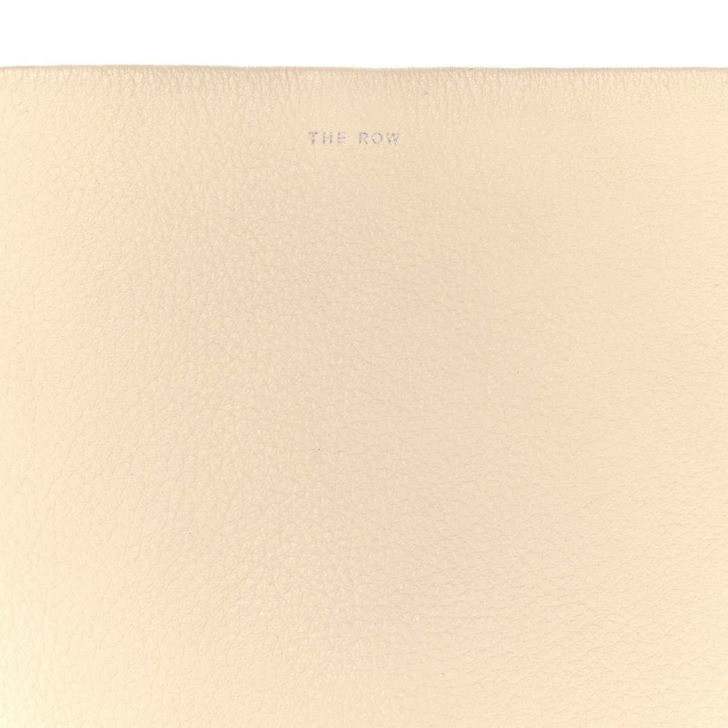 Grained Calfskin Small N/S Park Tote Ivory