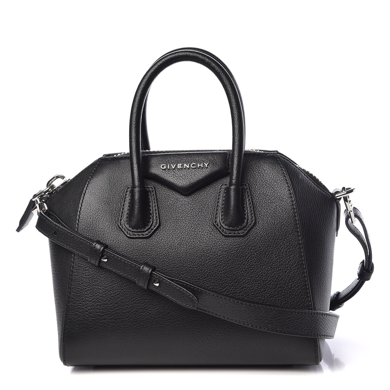 Givenchy Sugar Goatskin Mini Antigona Black 1 of 11