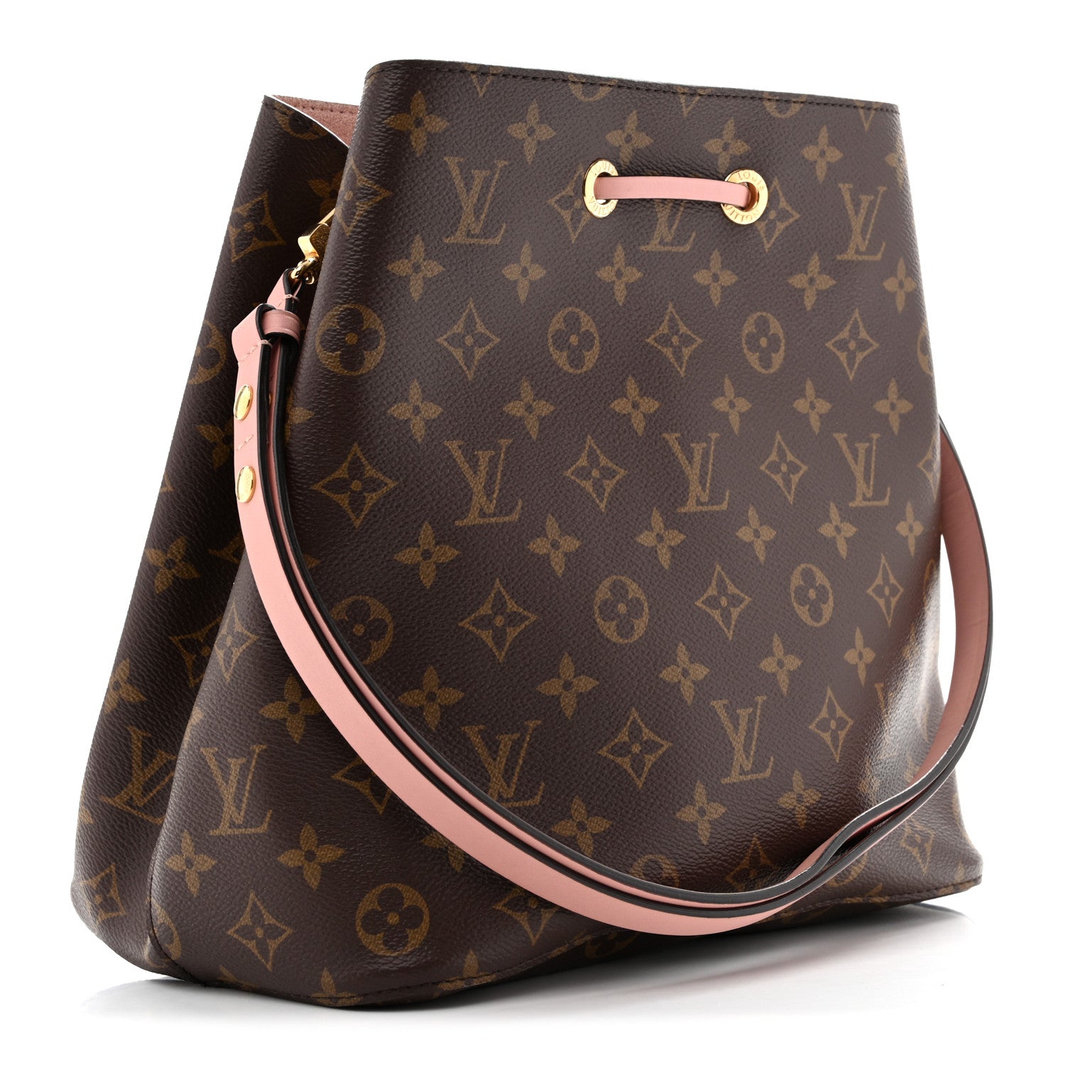 Louis Vuitton Monogram Neonoe MM Rose Poudre 3 of 12