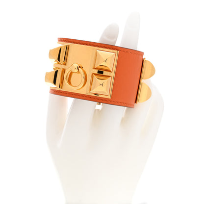 Hermes Swift Collier De Chien CDC Bracelet S Orange 2 of 6