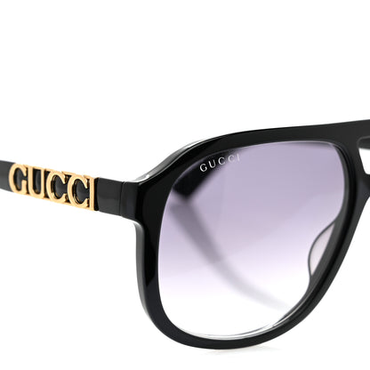 Gucci Acetate Square Frame GG1188S Sunglasses Black 7 of 8