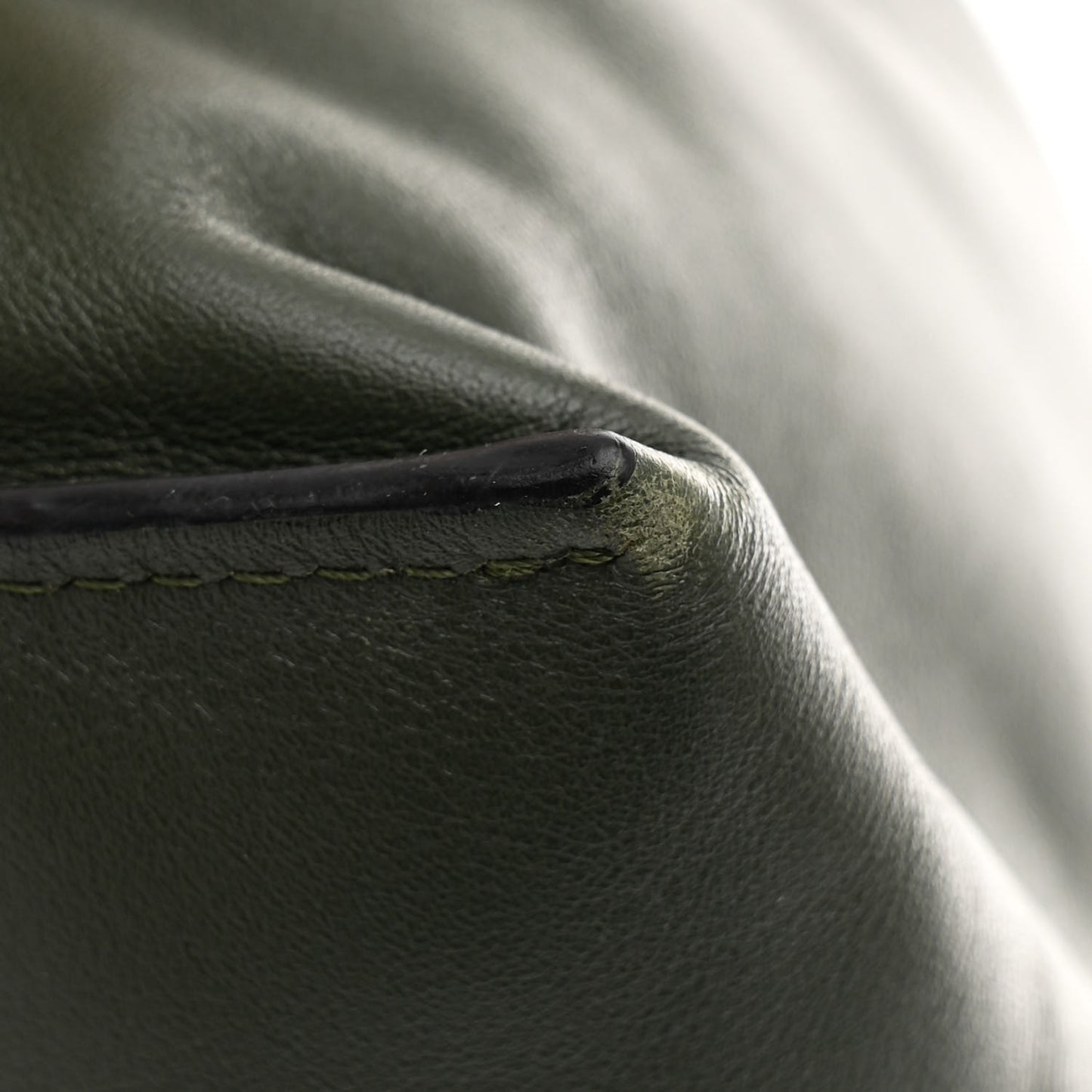 Nappa Medium Flamenco Knot Bag Vintage Khaki