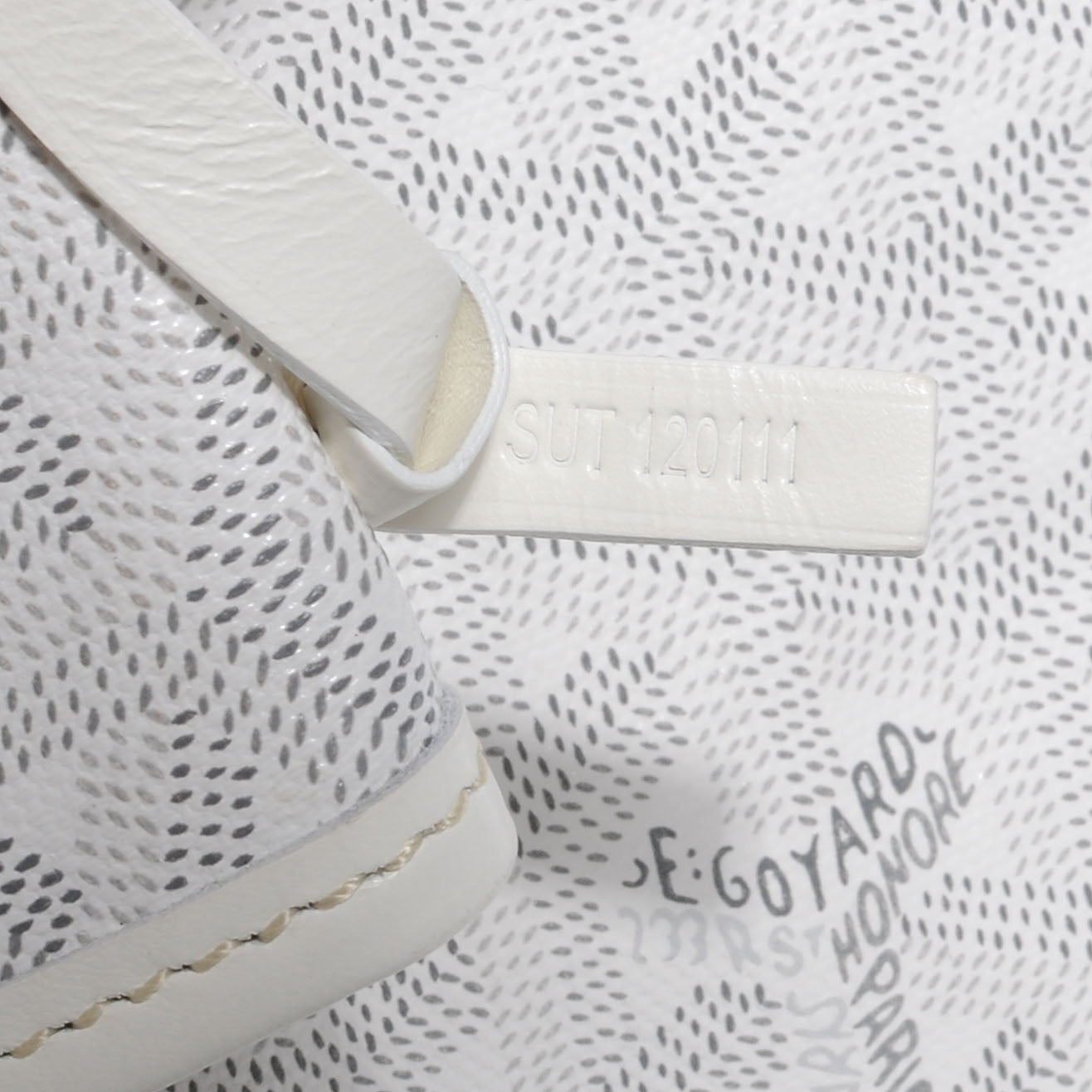 Goyardine Saint Louis GM White