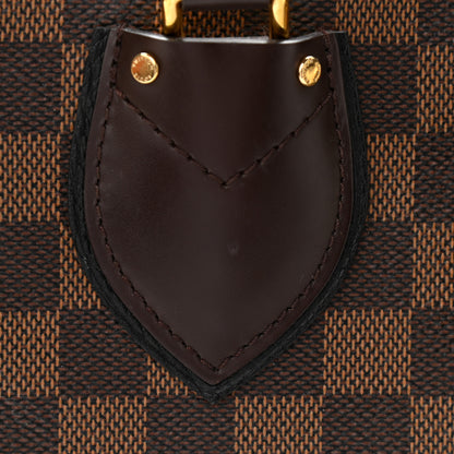 Louis Vuitton Cuir Taurillon Damier Ebene Normandy Black 13 of 20