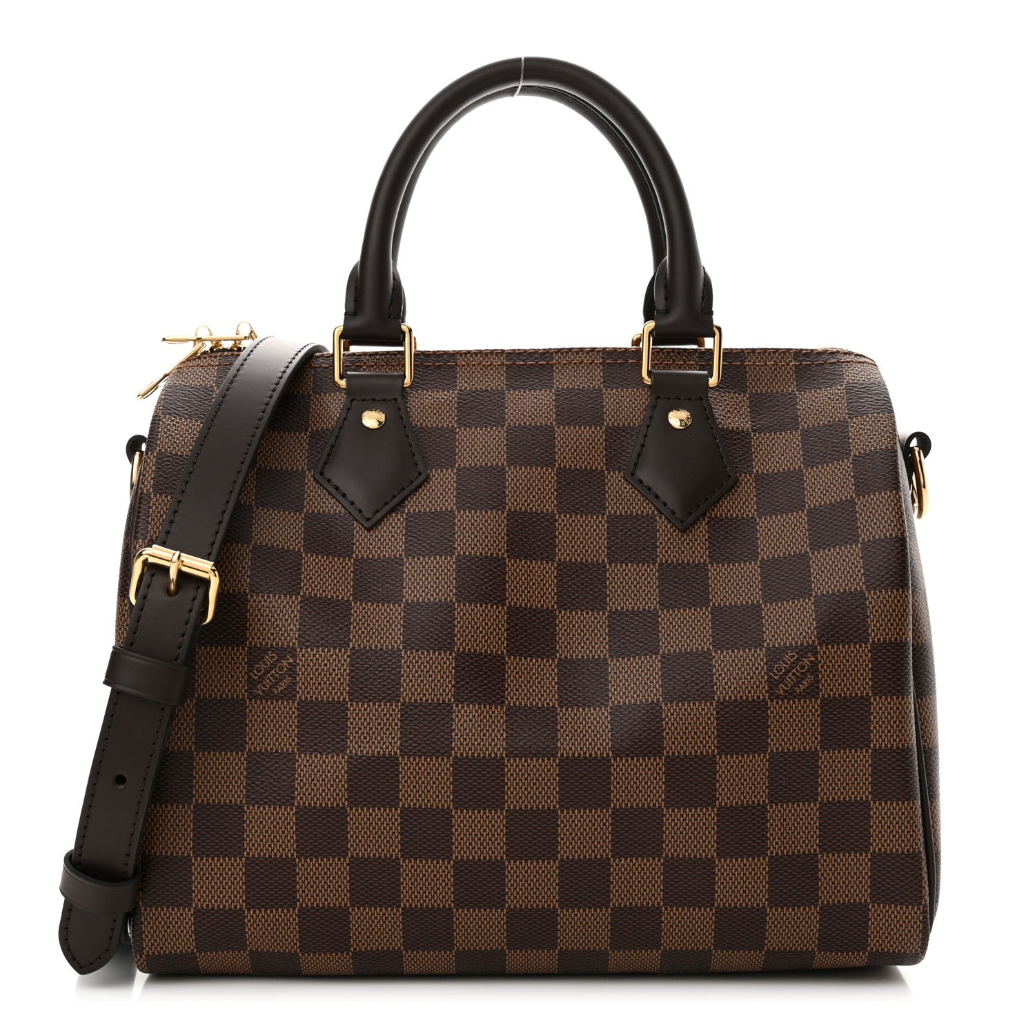 Louis Vuitton Damier Ebene Speedy Bandouliere 25 1 of 9