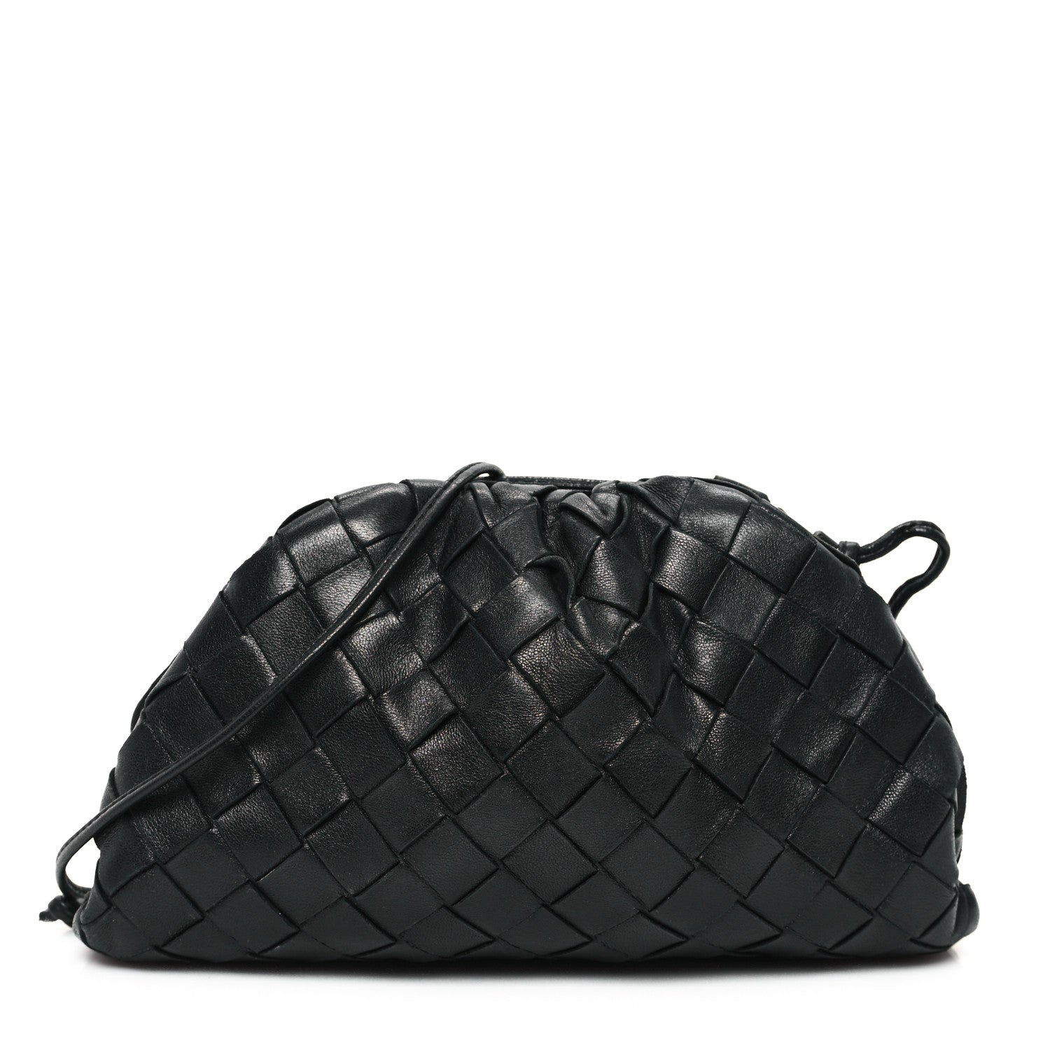 Bottega Veneta Nappa Intrecciato The Mini Pouch Black 1 of 13
