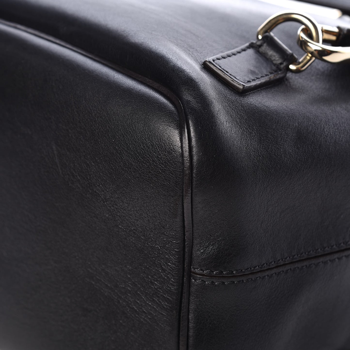 Suede Calfskin Medium Faye Backpack Black