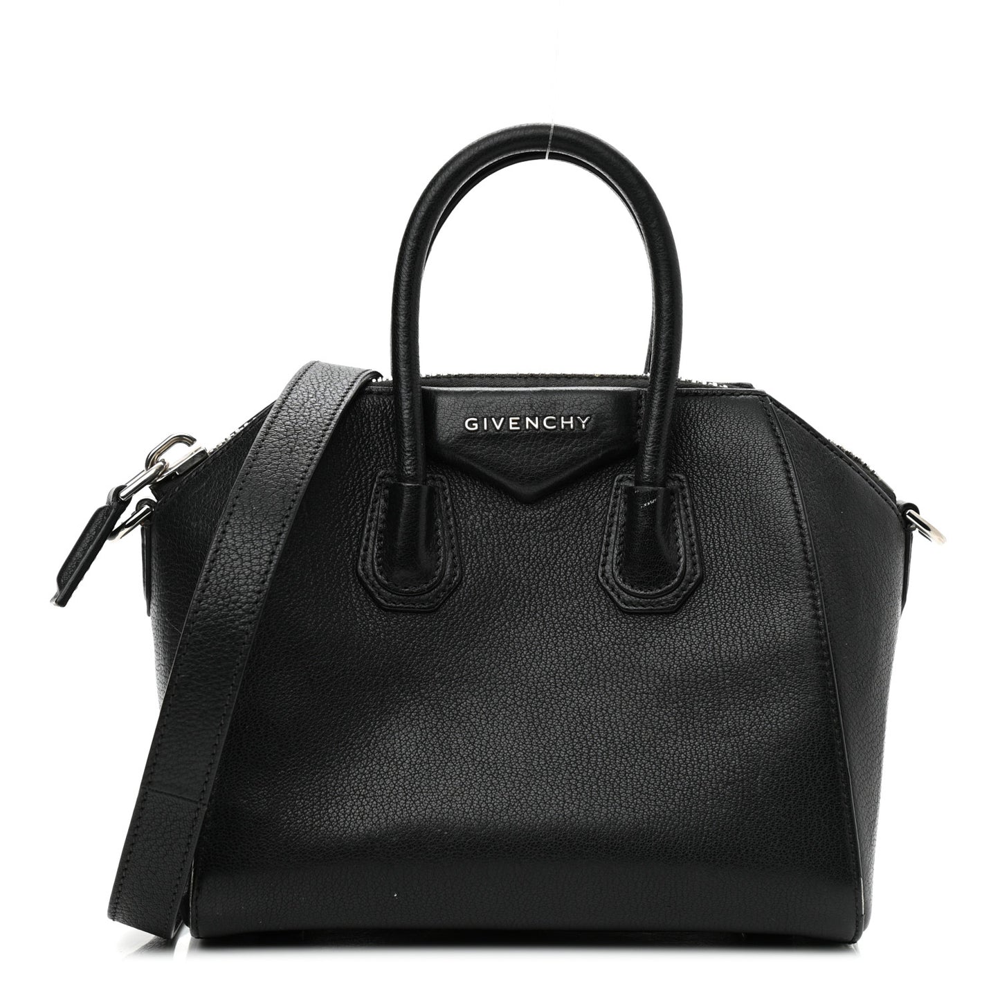 Sugar Goatskin Mini Antigona Black